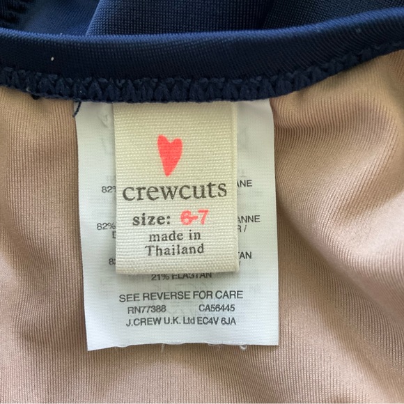 CREWCUTS Girl’s Palm one piece swimsuit 🌴 🩱 - Picture 6 of 7